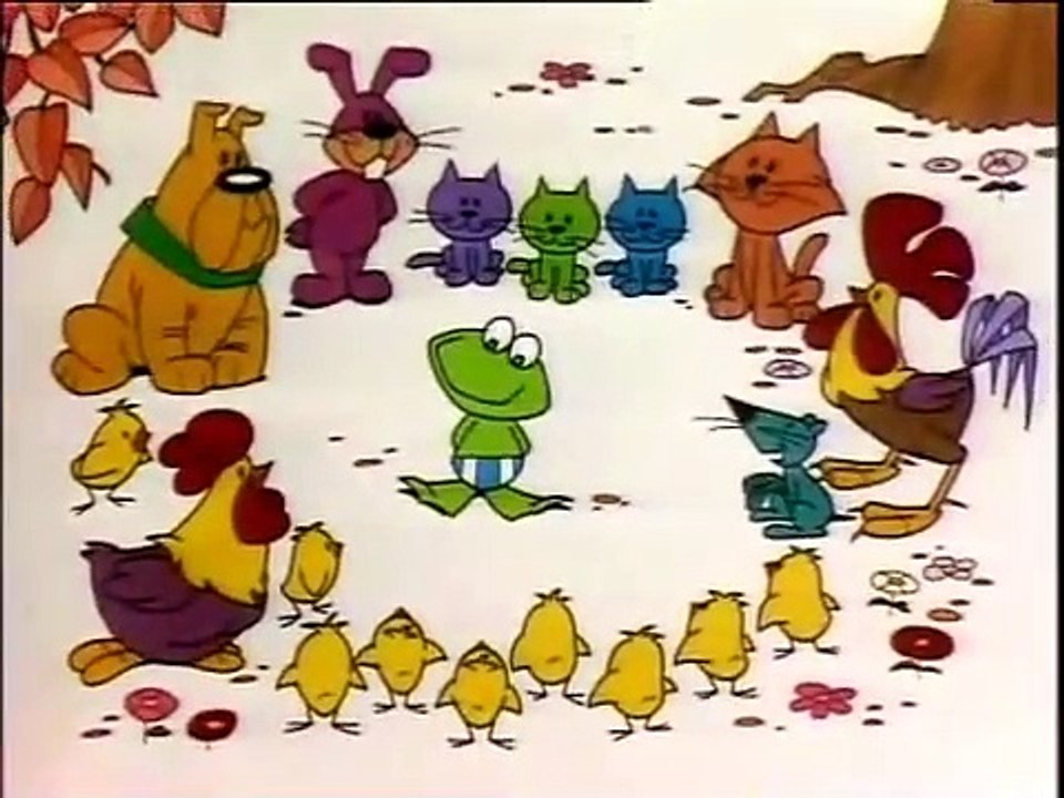 Plons de gekke kikker en de vijver