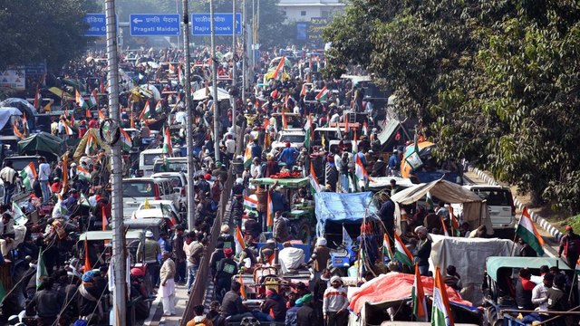 Farmers violated the agreement, says Delhi Police