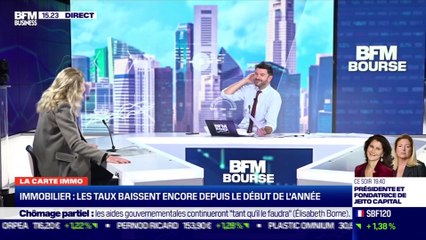 Sandrine Allonier (Vousfinancer) :  Les taux immobiliers baissent depuis le début de l'année - 26/01