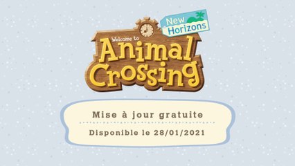 Animal Crossing : New Horizons - Mise à jour de janvier 2021 (carnaval)