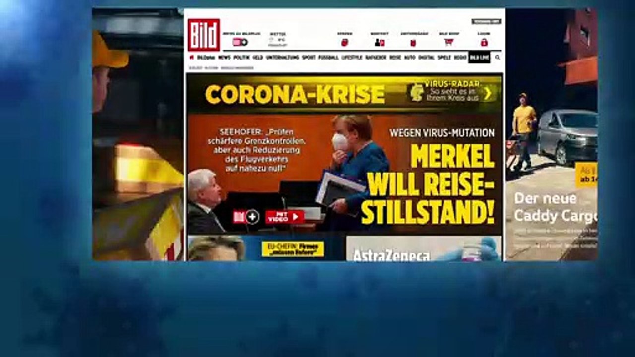 Seehofer: Flugverkehr auf nahezu Null herunterfahren?