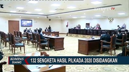 132 Sengketa Hasil Pilkada 2020 Disidangkan