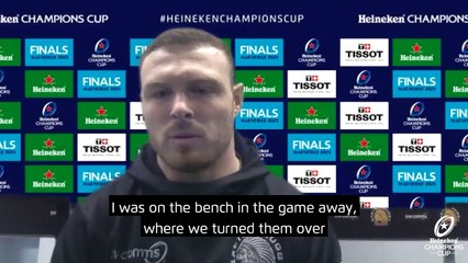Sam Simmonds interview: Heineken Champions Cup memories