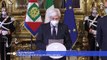El primer ministro de Italia, Giuseppe Conte, renunció al cargo