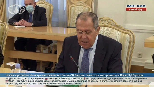 موسكو وطهران تدعوان إلى إنقاذ الاتفاق حول البرنامج النووي الإيراني