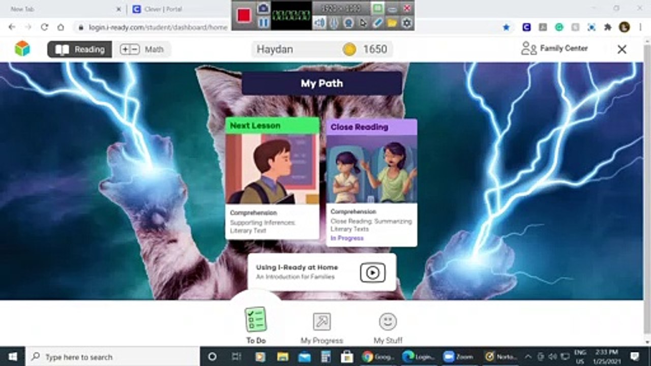 I READY READING LEVEL F 5 GRADE