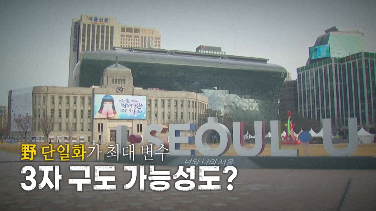 [영상] 野 단일화가 최대 변수...3자 구도 가능성도? / YTN