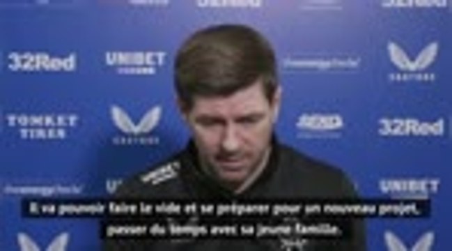 Rangers - Gerrard très déçu pour Lampard