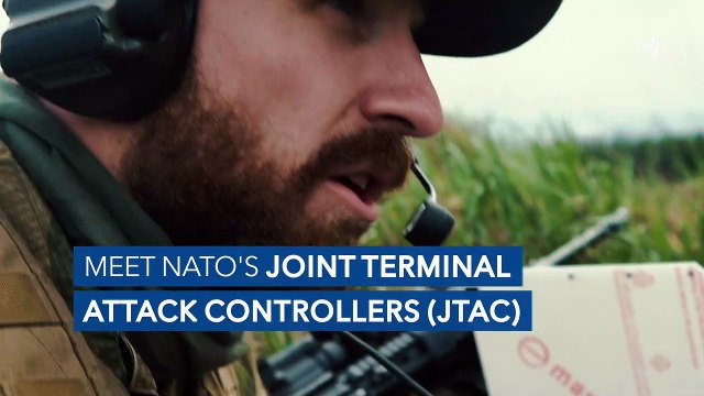 Norwegian Troops • Practice calling in Air Support • Lithuania