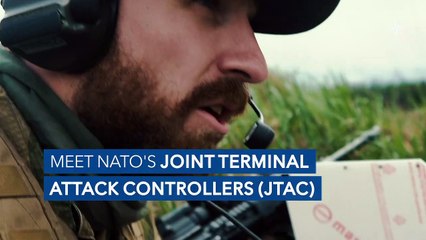 Norwegian Troops • Practice calling in Air Support • Lithuania