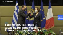 Yunanistan 18 Rafale savaş uçağı almak için Fransa ile anlaşma imzaladı