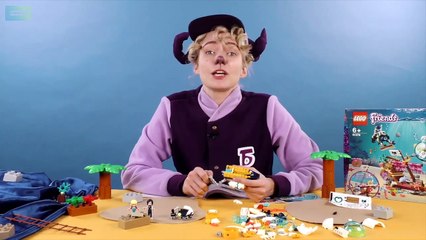 LEGO FRIENDS - СПАСАНИЕ ДЕЛЬФИНОВ! БАРАШ ПРОДОЛЖАЕТ СБОРКУ! СМЕШАРИКИ И ЛЕГО!