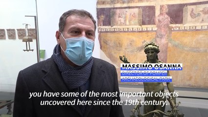 Pompeii shows off new treasures in Antiquarium museum