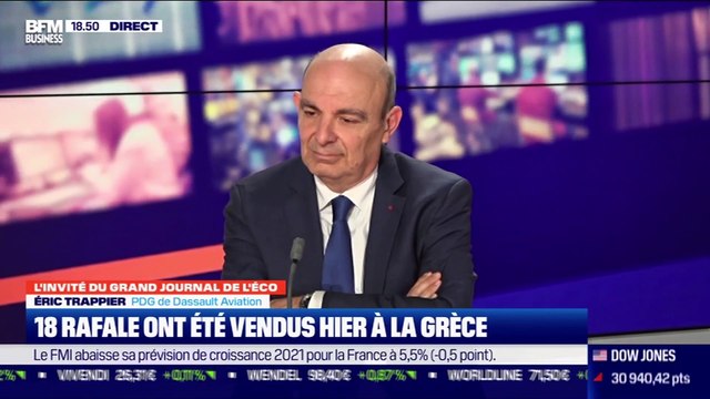 Eric Trappier (Dassault Aviation) : 18 Rafale ont été vendus hier à la Grèce - 26/01