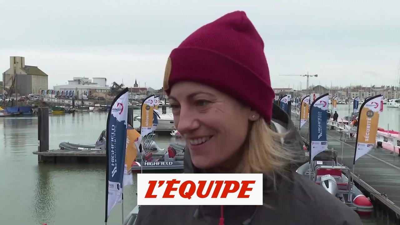 Servane Escoffier : «Un petit mélange de joie et d'excitation» - Voile - Vendée Globe