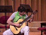 Kostas Pandis plays solo guitar in 2006, John W. Duarte (Homage to Antonio Lauro) 1st Waltze