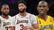 Lebron James, Anthony Davis Admit They Still Struggle Daily With The Passing Of Kobe Bryant