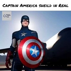 A shield made for soldiers like Captain America #1min_video #shorts #rightly said.