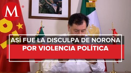 Fernández Noroña se disculpa con Adriana Dávila por comentarios en su contra
