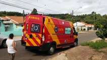 Mulher sofre lesão na testa e socorristas são mobilizados até a Rua Samambaias, no Guarujá