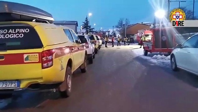 Abruzzo - Riprese le ricerche dei 4 dispersi sul Monte Velino (26.01.21)