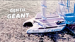 Un gigantesque catamaran nettoyeur des mers présenté à Paris