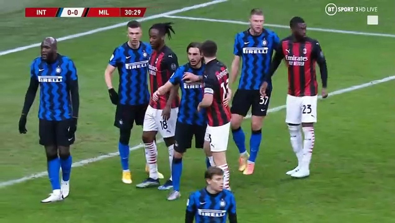 Zlatan Ibrahimovic Goal - Inter vs Milan 0-1 26/01/2021