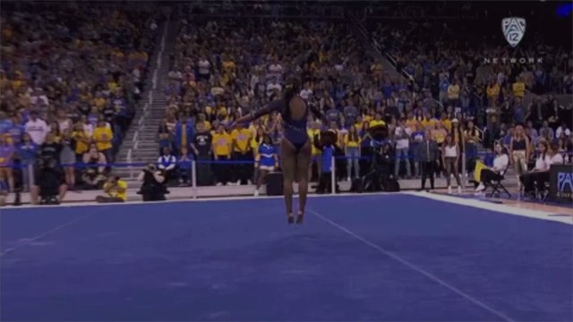 Gymnast Nia Dennis Went Viral (Again) With Another Jaw-Dropping Floor Routine
