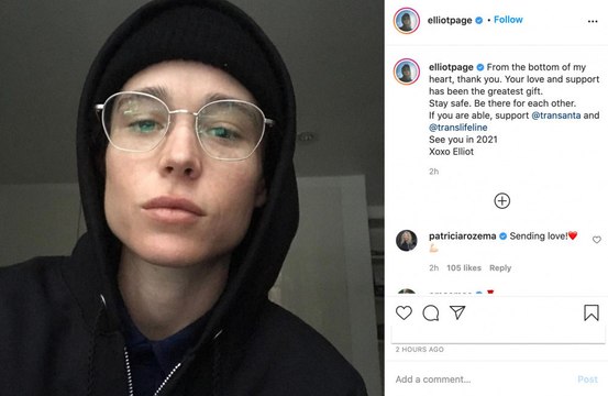 Elliot Page has reportedly filed for divorce from Emma Portner