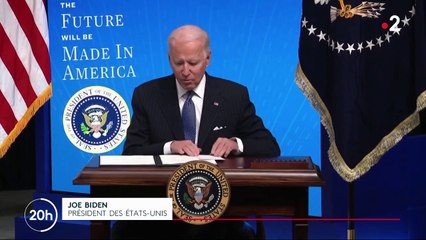 États-Unis : Joe Biden signe un décret aux accents trumpistes