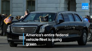 America’s entire federal vehicle fleet is going green