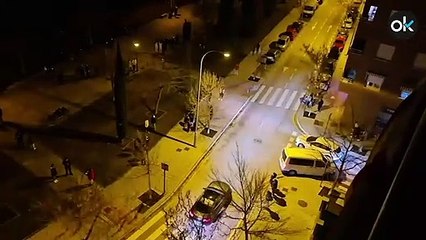 Los granadinos salen a la calle para protegerse ante un nuevo terremoto de escala 4,3