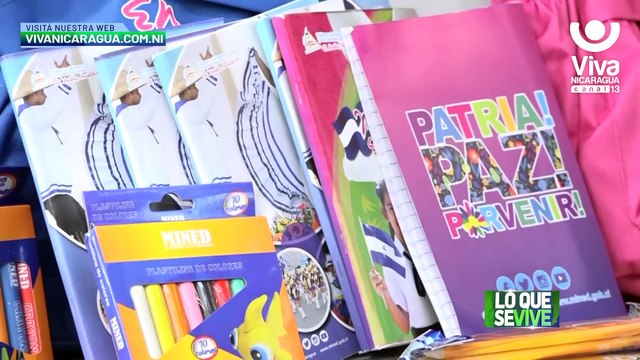 Llegan 35 mil paquetes escolares y 2 mil maletines didácticos a Masaya