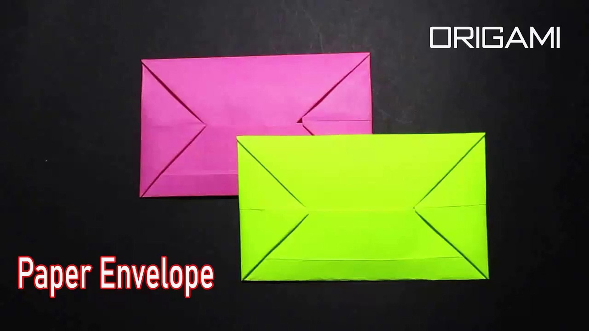 Easy Origami Envelope Step By Step How To Make Origami Envelope No