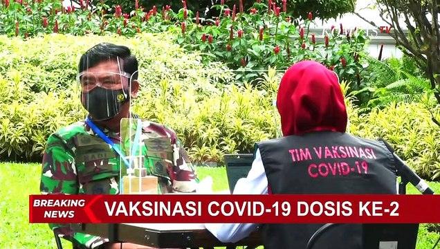 Usai Jalani Vaksinasi Tahap Kedua, Ini Pesan Jokowi untuk Masyarakat Indonesia