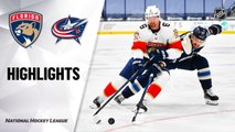 Panthers @ Blue Jackets 01/26/2021 | NHL Highlights