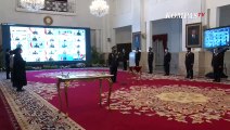 Detik-Detik Jokowi Ambil Sumpah Listyo Sigit Jadi Kapolri