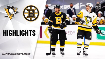 Penguins @ Bruins 01/26/2021 | NHL Highlights