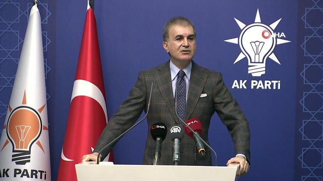AK Parti Sözcüsü Ömer Çelik, MYK toplantısı sonrası açıklamalarda bulundu
