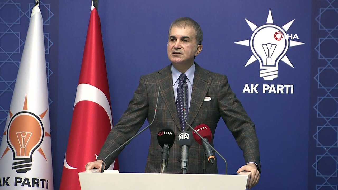 AK Parti Sözcüsü Ömer Çelik, MYK toplantısı sonrası açıklamalarda bulundu