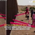 Seesaw Going Through U.S. Border Wall Goes Viral