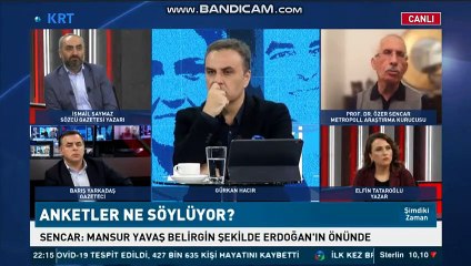 Ünlü anketçi canlı yayında açıklandı: HDP ve İYİ Parti barajı geçiyor mu ?