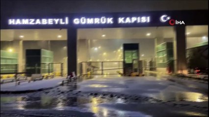 Balkanlar üzerinden gelen kar Edirne’den giriş yaptı