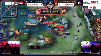 BREN ESPORTS Hentikan Perjuangan RRQ HOSHI dan ALTER EGO di M2