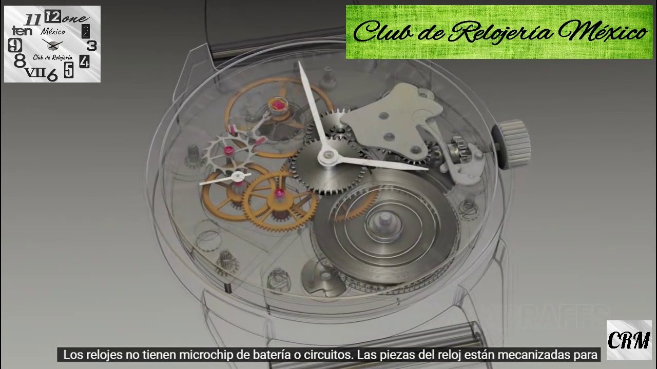 Así Funciona un Reloj Mecánico
