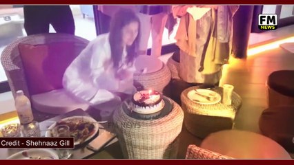 Shehnaaz Gill Birthday Celebration With Sidharth Shukla Midnight Party