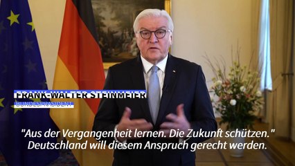 Steinmeier ruft zum Eintreten gegen Antisemitismus auf