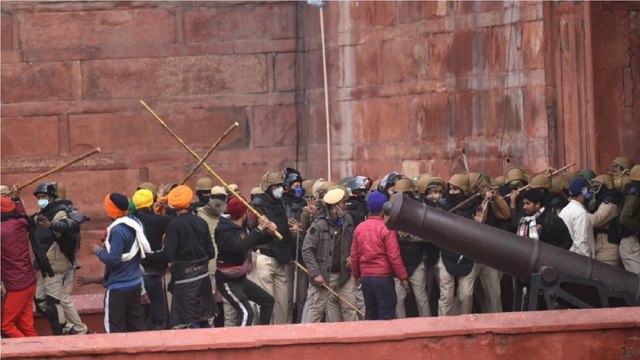 Accused of instigating farmers , who is Deep Sidhu?