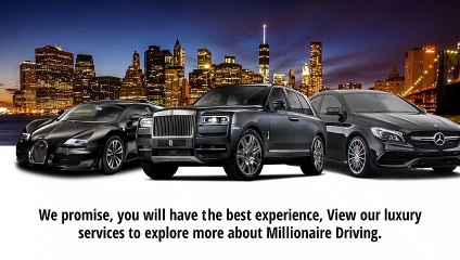 Choose our Luxury Transportation Services we will drive you wherever you need to go