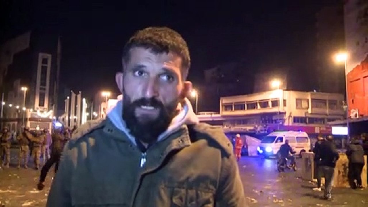 Protest gegen harten Lockdown und Armut in Tripoli